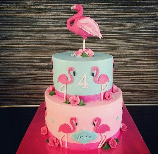 62ba8b42f07fa9d7403664bc69778d46 birthday cakes flamingo birthday cake ideas.jpg