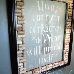 Wine cork projects wine cork framed artwork from the v spot.jpg