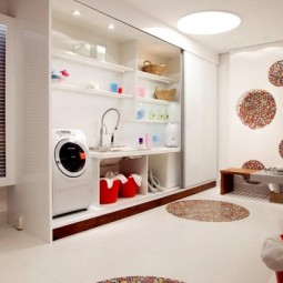 12 futuristic family fun laundry room homebnc.jpg