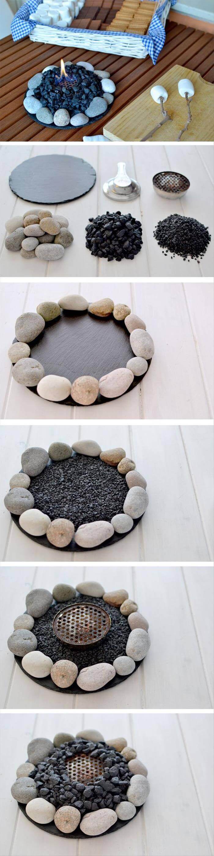 15 diy home decor ideas pebbles river rocks homebnc.jpg
