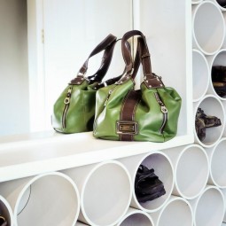 15 pvc pipe shoe rack shoe storage ideas homebnc.jpeg