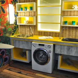 16 sunny garden delight laundry room ideas homebnc.jpg