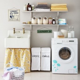 23 vintage charm laundry room design homebnc.jpg