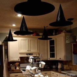 24 floating witchs hats for halloween party.jpg