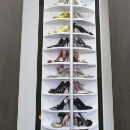 36 revolving shoe cabinets shoe storage ideas homebnc.jpg