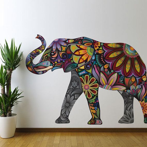Amazing 3d wall art paintings and wall flower sticker ideas to bring a blank wall in your home or office to life 25.jpg
