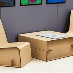 Upcycled cardboard living room furniture.jpg