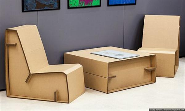 Upcycled cardboard living room furniture.jpg