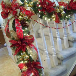 06 diy christmas garland decorating ideas homebnc.jpg