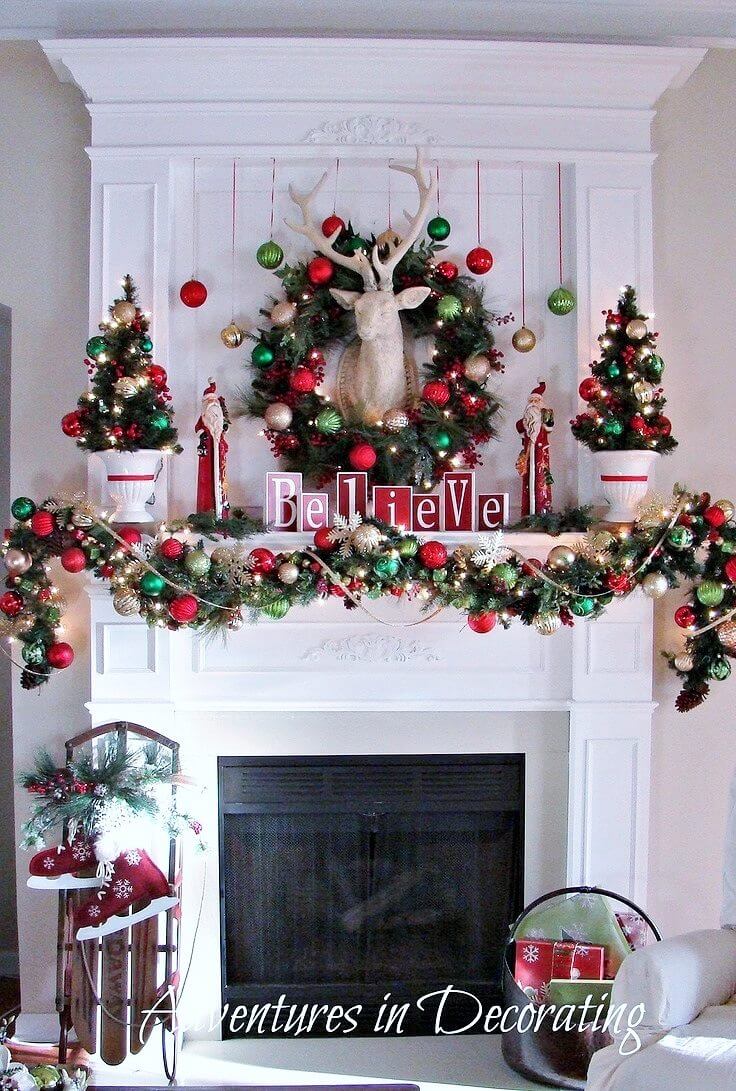 09 christmas mantel decoration ideas homebnc.jpg