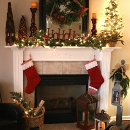 20 christmas mantel decoration ideas homebnc.jpg