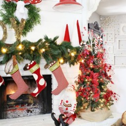22 christmas mantel decoration ideas homebnc.jpg