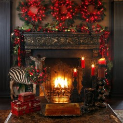 25 christmas mantel decoration ideas homebnc.jpg