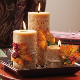 26 decorated candle ideas homebnc.jpg
