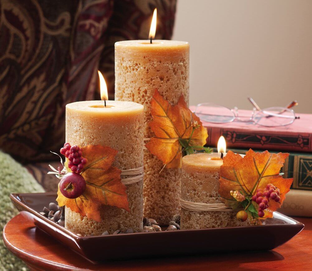 26 decorated candle ideas homebnc.jpg