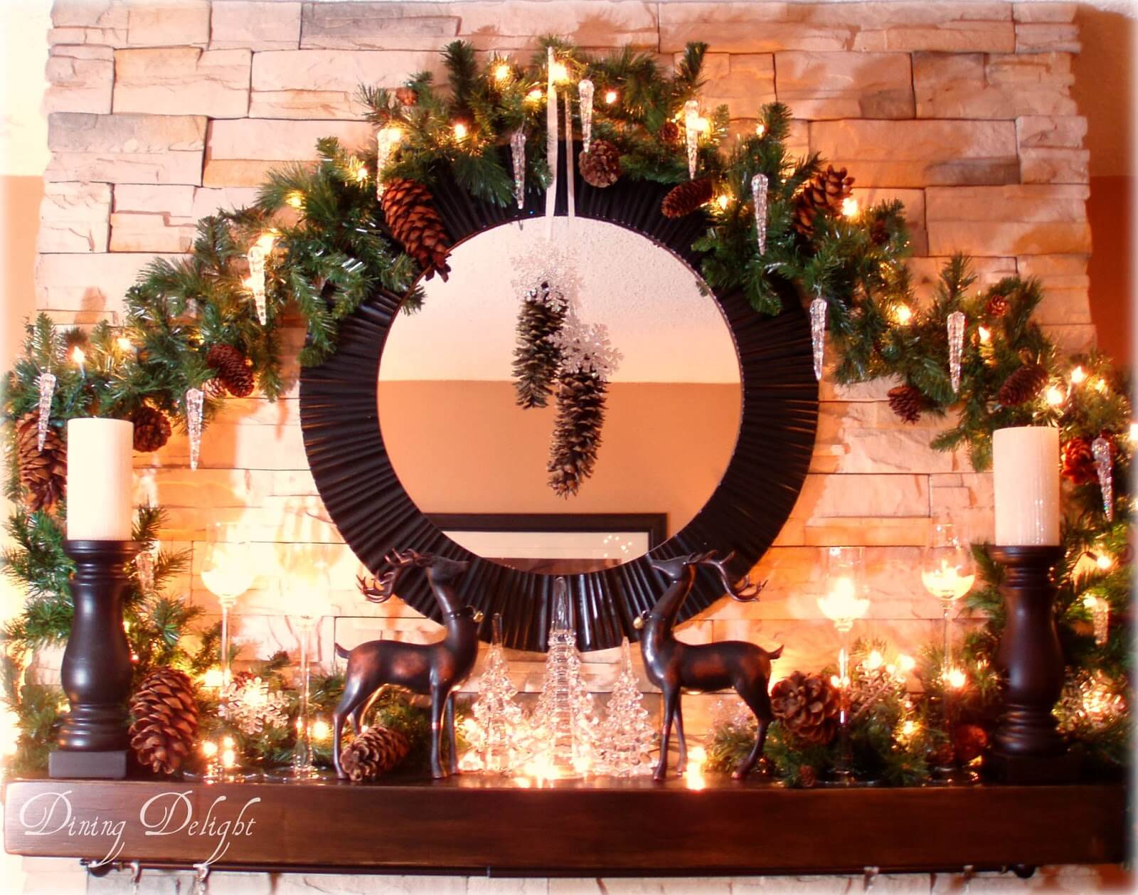 28 christmas mantel decoration ideas homebnc.jpg