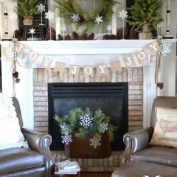 29 christmas mantel decoration ideas homebnc.jpg