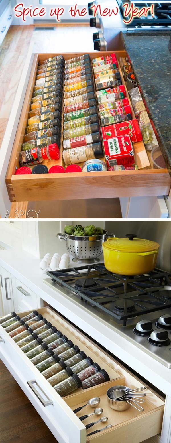 Kitchen cabinets and drawers organization hacks 6.jpg