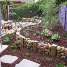 27 diy garden bed edging ideas ready to emphasize your greenery homesthetics backyard landscaping 2.jpg