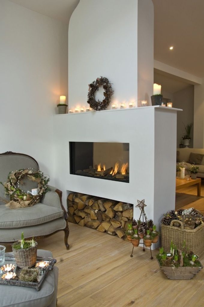 Peninsula fireplace design ideas New Best 25 3 sided fireplace ideas on Pinterest