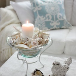 The decorated house donna courtney summer decorating shells candle lr 1.jpg