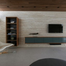 Wall mounted shelves accentuate the clean and well defined linesjpg.jpg