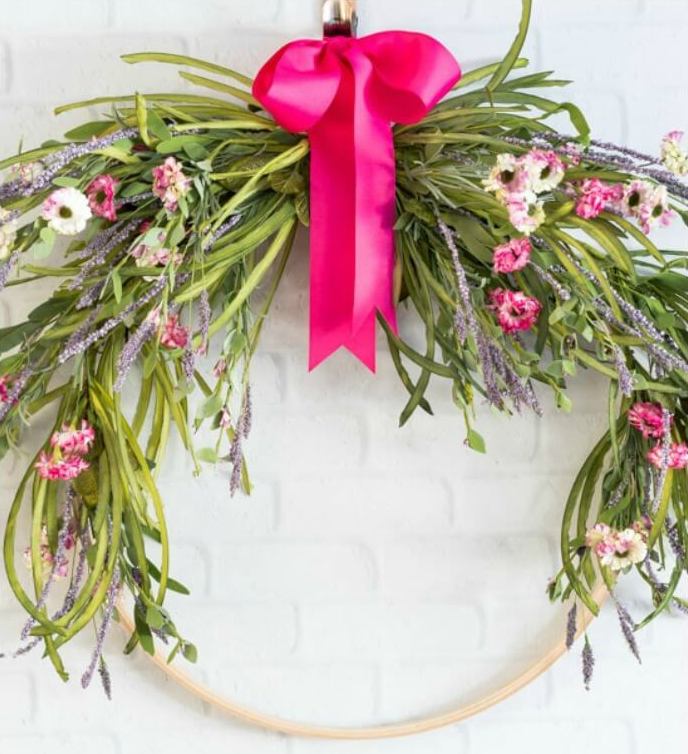 19 diy spring wreath ideas homebnc.jpg