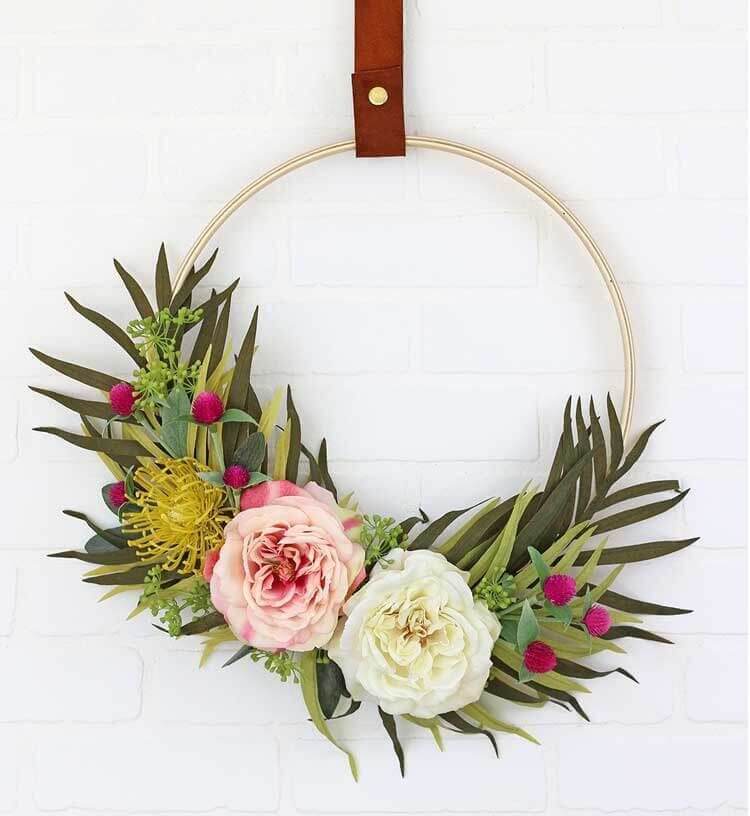 25 diy spring wreath ideas homebnc.jpg