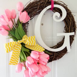 26 diy spring wreath ideas homebnc.jpg