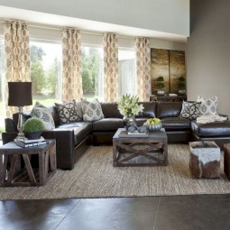 Stunning rustic farmhouse living room design ideas 47.jpg