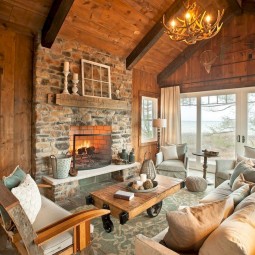 Stunning rustic farmhouse living room design ideas 5.jpg