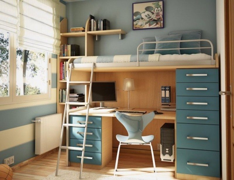 Twin loft bunk beds for small bedroom for teenager design.jpg