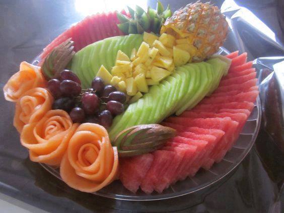 Das Auge isst mit: leckere Obst- und Gemüseplatten für besondere ...