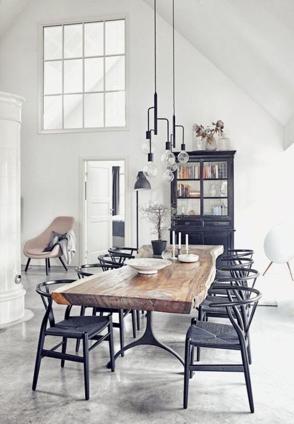 55 awesome modern farmhouse dining room design ideas.jpg