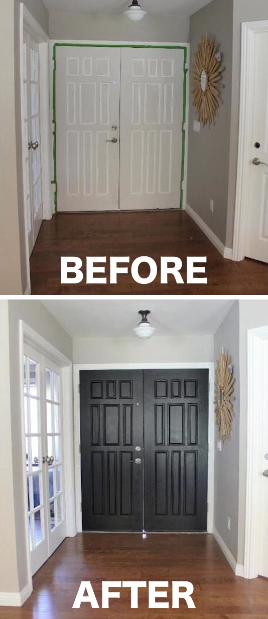 7. paint the inside of your entry door a color that pops 27 easy remodeling projects that will completely transform your home.jpg