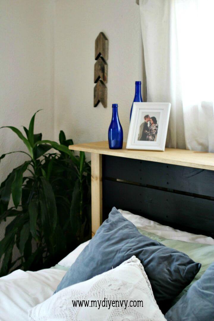 Build your own pallet headboard for a king size bed tutorial .jpg