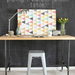 Diy piping and butcher block table via house by hoff1.jpg