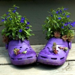 Plantar old shoes again ideas for home garden planters 18 556.jpeg
