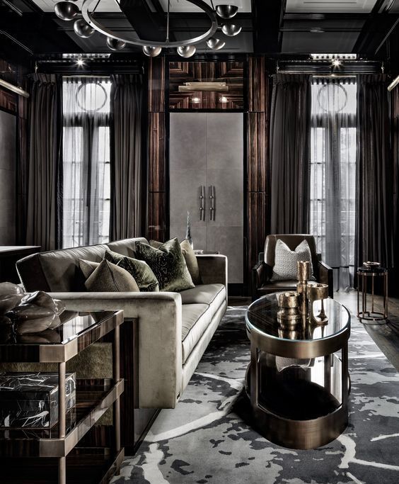 23 elegant modern living room with rich wood decor.jpg