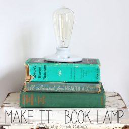 Diy book lamp the shabby creek cottage.jpg