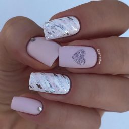 Silver heart nail art.jpg