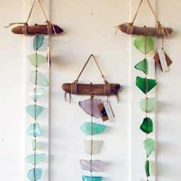 Windspiel selber machen: Meerglas DIY XXXLutz