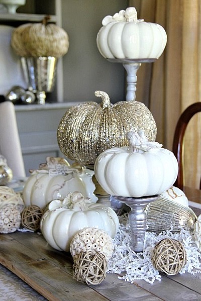 Ceramic pumpkins fall wedding centerpiece.jpg