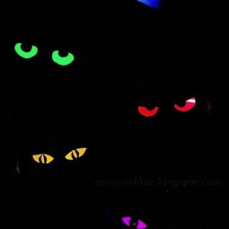 16 easy but awesome homemade halloween decorations glowing eyes.jpg