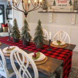 Stunning christmas decor ideas with farmhouse style for living room 43.jpg
