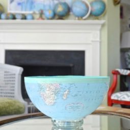 40 useful globe art projects to restore old globes 26.jpg