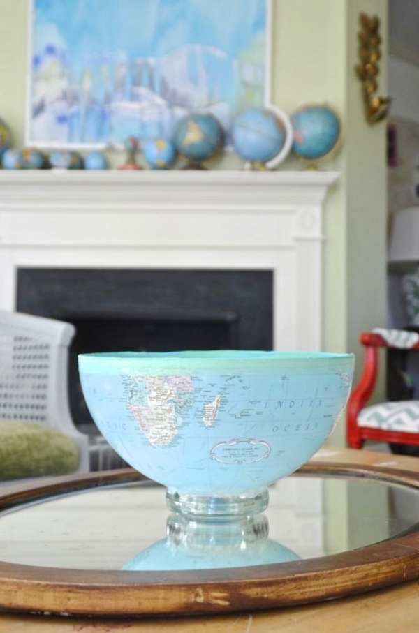 40 useful globe art projects to restore old globes 26.jpg