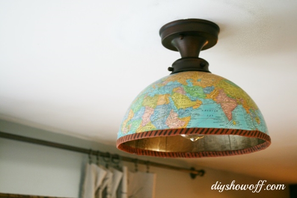 40 useful globe art projects to restore old globes 33.jpg
