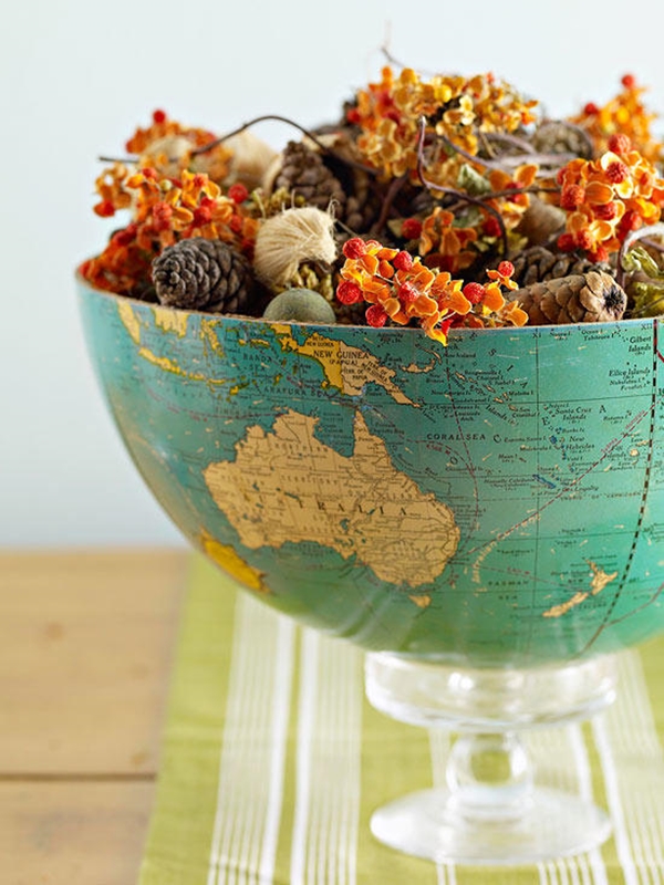 40 useful globe art projects to restore old globes 35.jpg