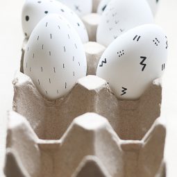 Black and white scandinavian inspired easter egg..jpg